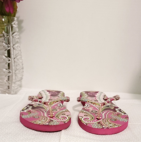Vera Bradley PaisleyPrint Flip Flops - Picture 2 of 6